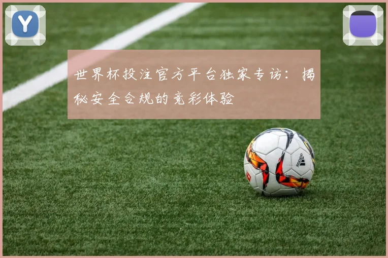 世界杯投注官方平台独家专访:揭秘安全合规的竞彩体验