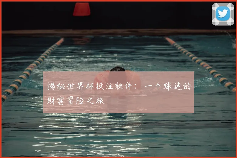 揭秘世界杯投注软件：一个球迷的财富冒险之旅